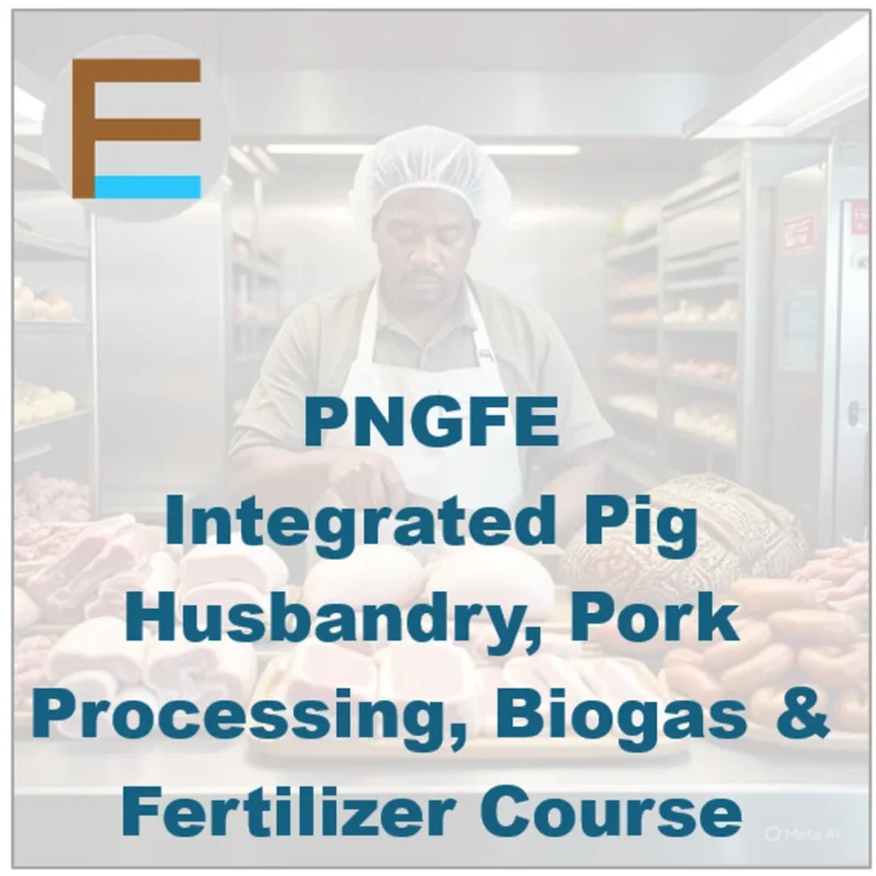 Integrated Pig Husbandry, Pork Processing, Biogas & Fertilizer Course